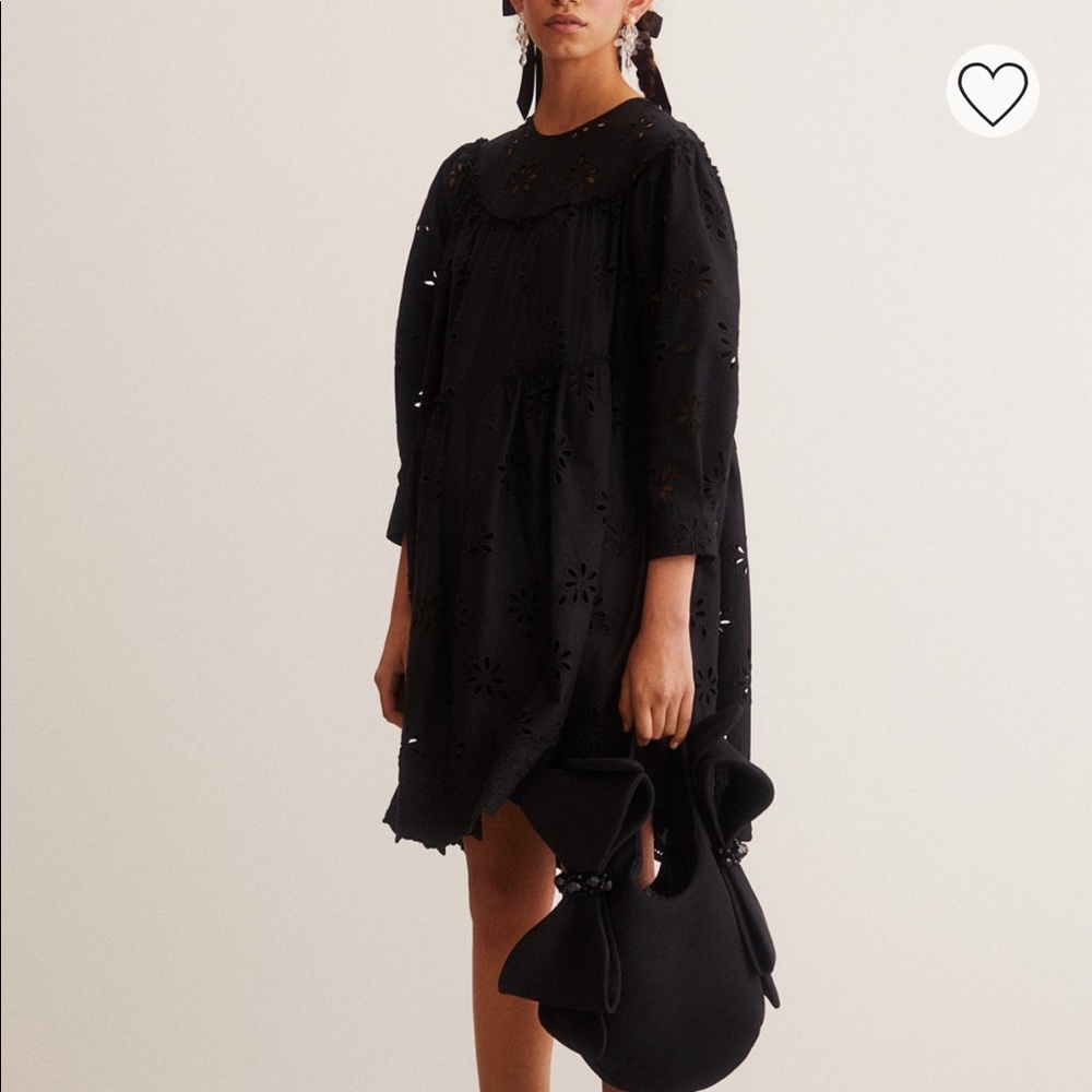 NWT Simone Rocha x h&m eyelet embroidery dress
